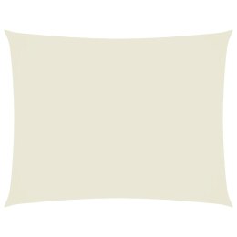 ŻAGIEL PRZECIWSŁONECZNY OGRODOWY WODOODPORNY MARKIZA TARAS PROSTOKĄT 2,5X3,5M KREMOWY