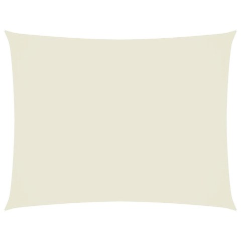 ŻAGIEL PRZECIWSŁONECZNY OGRODOWY WODOODPORNY MARKIZA TARAS PROSTOKĄT 2,5X3,5M KREMOWY