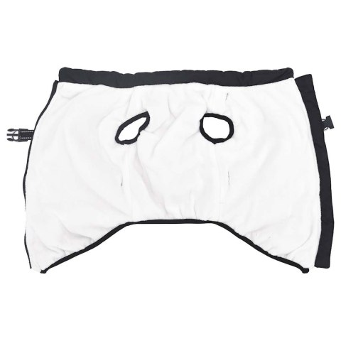 PŁASZCZ DLA PSA Z SZELKAMI WODOODPORNY GRANATOWY 4XL