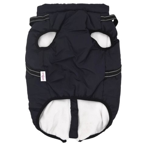 PŁASZCZ DLA PSA Z SZELKAMI WODOODPORNY GRANATOWY 4XL