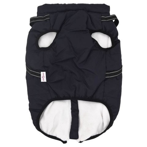 PŁASZCZ UBRANKO KURTECZKA DLA PSA Z SZELKAMI WODOODPORNY GRANATOWY 6XL