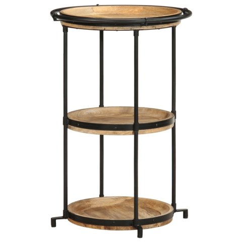 STOLIK POMOCNICZY Ø55X83CM LITE DREWNO MANGO