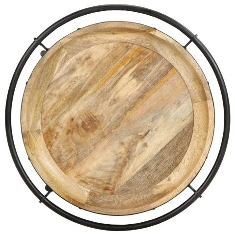 STOLIK POMOCNICZY Ø55X83CM LITE DREWNO MANGO