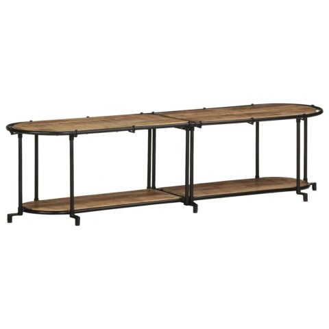 SZAFKA POD TV 160X42X40CM LITE SUROWE DREWNO MANGO