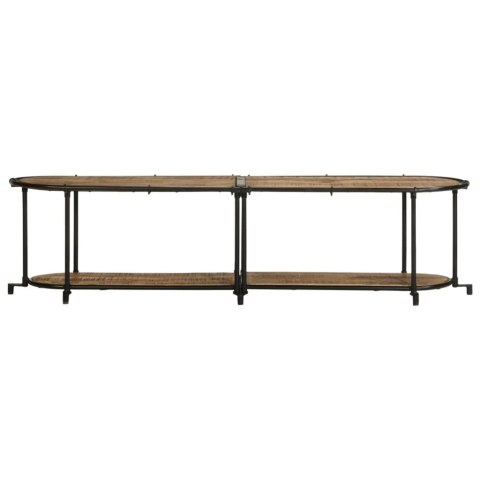 SZAFKA POD TV 160X42X40CM LITE SUROWE DREWNO MANGO