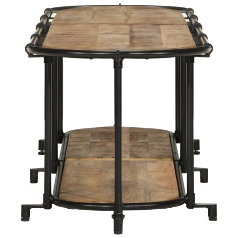 SZAFKA POD TV 160X42X40CM LITE SUROWE DREWNO MANGO