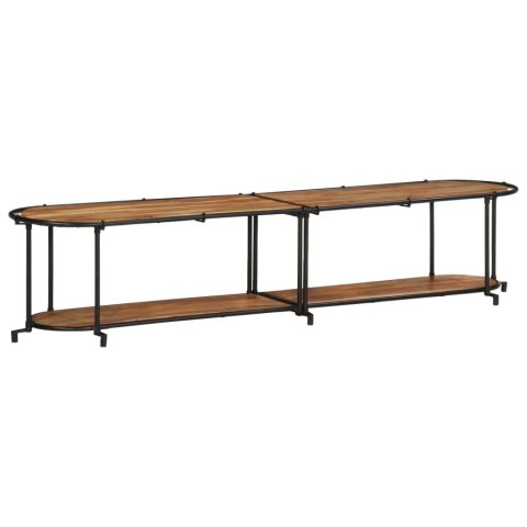 SZAFKA POD TV 200X42X40CM LITE DREWNO AKACJOWE