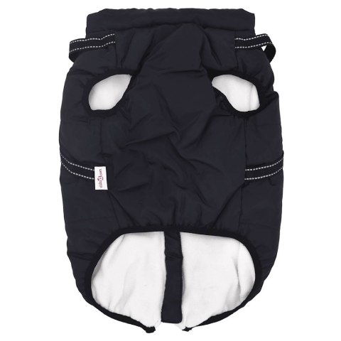 PŁASZCZ UBRANKO KURTECZKA DLA PSA Z SZELKAMI WODOODPORNY GRANATOWY 5XL