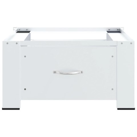 PODEST POD PRALKĘ Z SZUFLADĄ BIAŁY