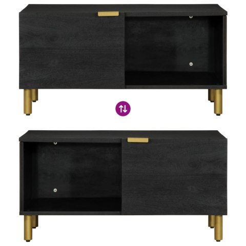 STOLIK KAWOWY CZARNY 80X50X40CM