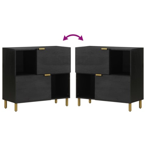 SZAFKA CZARNA 80X33X75CM