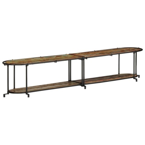 SZAFKA POD TV 200X42X40CM LITE DREWNO ODZYSKANE