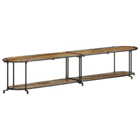 SZAFKA POD TV 200X42X40CM LITE DREWNO ODZYSKANE