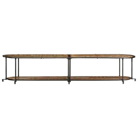 SZAFKA POD TV 200X42X40CM LITE DREWNO ODZYSKANE