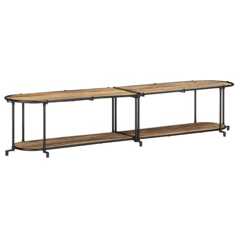 SZAFKA POD TV 200X42X40CM LITE SUROWE DREWNO MANGO