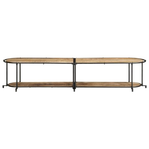 SZAFKA POD TV 200X42X40CM LITE SUROWE DREWNO MANGO