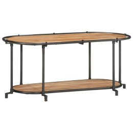 SZAFKA POD TELEWIZOR 100X42X40CM LITE DREWNO AKACJOWE