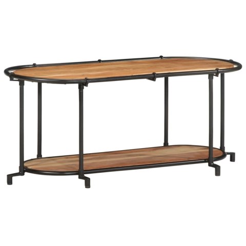 SZAFKA POD TELEWIZOR 100X42X40CM LITE DREWNO AKACJOWE