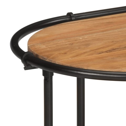 SZAFKA POD TELEWIZOR 100X42X40CM LITE DREWNO AKACJOWE