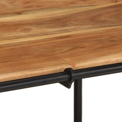 SZAFKA POD TELEWIZOR 100X42X40CM LITE DREWNO AKACJOWE