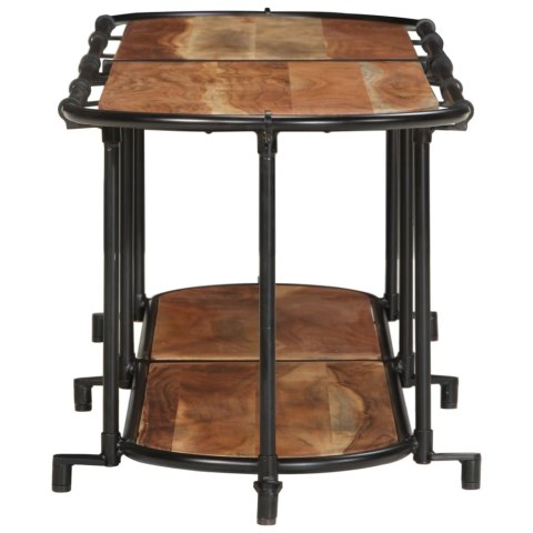 SZAFKA POD TELEWIZOR 160X42X40CM LITE DREWNO AKACJOWE