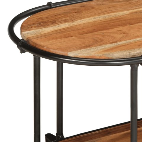 SZAFKA POD TELEWIZOR 160X42X40CM LITE DREWNO AKACJOWE