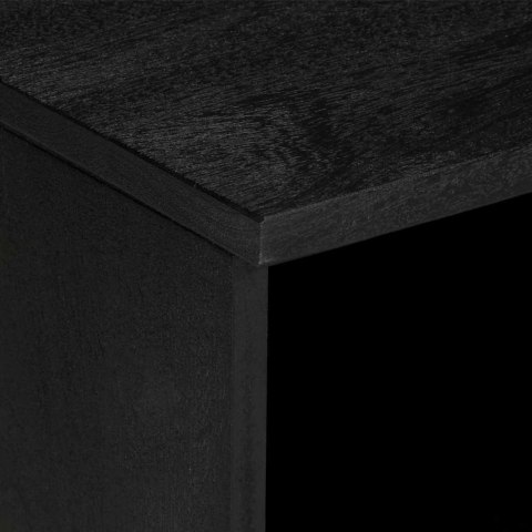 SZAFKA POD TELEWIZOR CZARNA 80X33X46CM