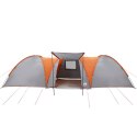 NAMIOT RODZINNY 8-OS. SZARO-POMARAŃCZOWY WODOSZCZELNY