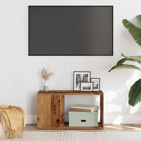 SZAFKA POD TV STARE DREWNO 60X24X32CM