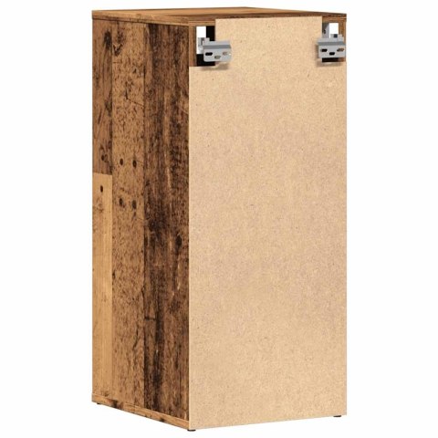 SZAFKI NA BUTY 2 SZT. STARE DREWNO 32X35X70CM