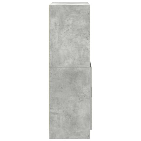 SZAFKA KUCHENNA SZAROŚĆ BETONU 57X41 5X131 5CM