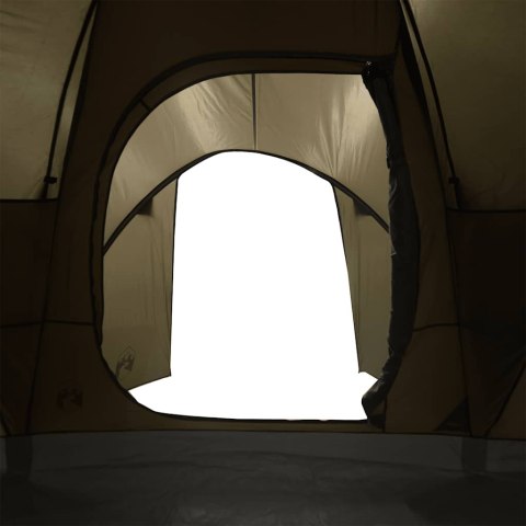 NAMIOT RODZINNY 6-OS. BRĄZOWY ZIELONY WODOSZCZELNY