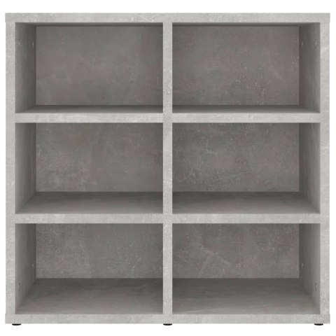 SZAFKI NA BUTY 2 SZT. BETONOWA SZAROŚĆ 52,5X30X50CM