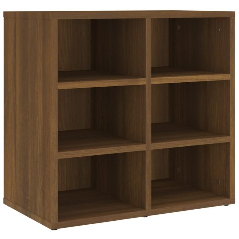 SZAFKI NA BUTY 2 SZT. BRĄZOWY DĄB 52,5X30X50CM