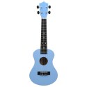 UKULELE SOPRANOWE Z POKROWCEM DLA DZIECI BŁĘKITNE 23"