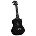 UKULELE SOPRANOWE Z POKROWCEM DLA DZIECI CZARNE 23"