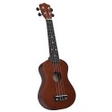 UKULELE SOPRANOWE Z POKROWCEM DLA DZIECI NATURALNE 23"