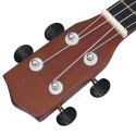 UKULELE SOPRANOWE Z POKROWCEM DLA DZIECI NATURALNE 23"