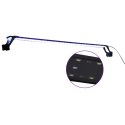 LAMPA LED DO AKWARIUM Z ZACISKAMI 115-130CM NIEBIESKO-BIAŁA