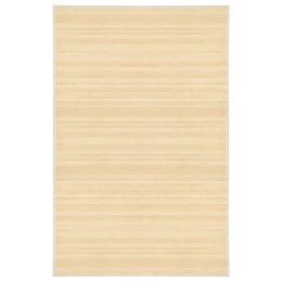 MATA BAMBUSOWA NA PODŁOGĘ 100X 160CM NATURALNA