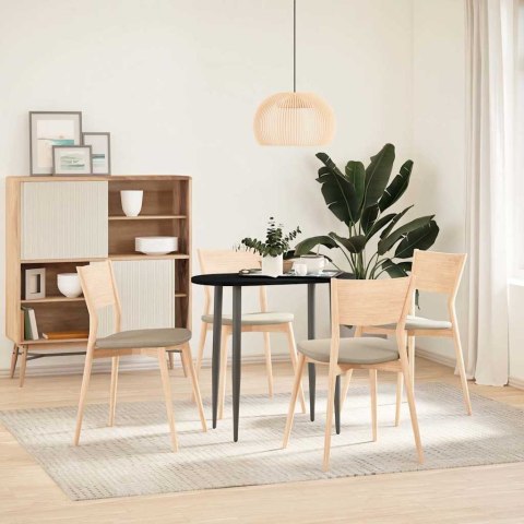 BLAT DO STOŁU BRĄZOWY 80X40X2CM LITE DREWNO DĘBOWE OWALNY