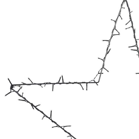 LAMPKI ŚWIĄTECZNE GWIAZDA SYLWETKA 115 LED