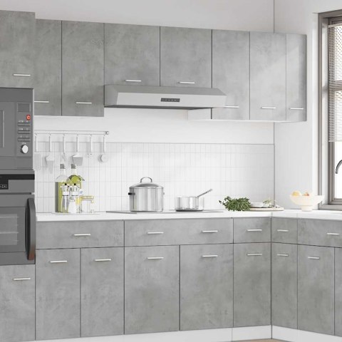 SZAFKA WISZĄCA SZAROŚĆ BETONU 30X31X60CM