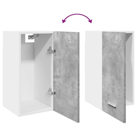 SZAFKA WISZĄCA SZAROŚĆ BETONU 30X31X60CM