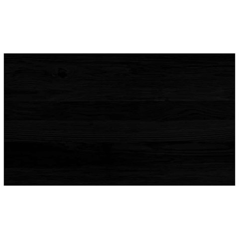 PARAPETY 2 SZT. CIEMNOBRĄZOWY 70X40X2CM LITE DREWNO DĘBOWE