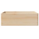 SKRZYNKA DREWNIANA Z UCHWYTAMI 40X30X13CM LITE DREWNO SOSNOWE