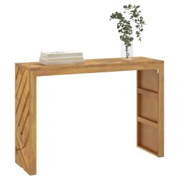 STOLIK KONSOLOWY 110X35X75CM LITE DREWNO TEKOWE