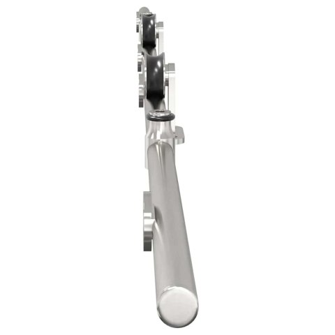 SYSTEM DO MOCOWANIA DRZWI PRZESUWNYCH 200CM STAL SREBRNY