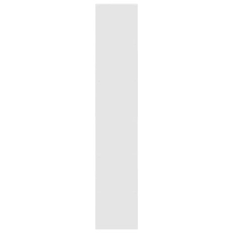 REGAŁY NA KSIĄŻKI 2 SZT. BIAŁE 30X30X80CM