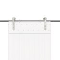 SYSTEM DO MOCOWANIA DRZWI PRZESUWNYCH 200CM STAL SREBRNY
